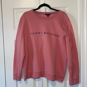 Oversized crewneck sweatshirt